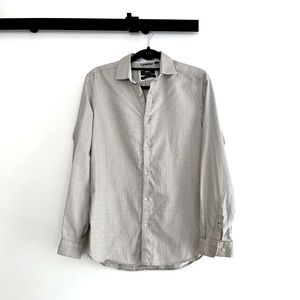 Mexx semi slim button down shirt size small